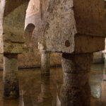 El aljibe del Palacio de las Veletas en Cáceres